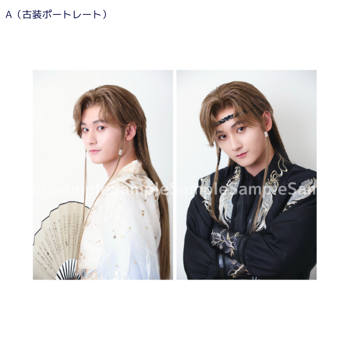 《時を超えた出会い2024・夏》ブロマイド【A】(古装ポートレート・2枚入り)|Photo【A】(Portrait in ancient costume / 2 sheet)