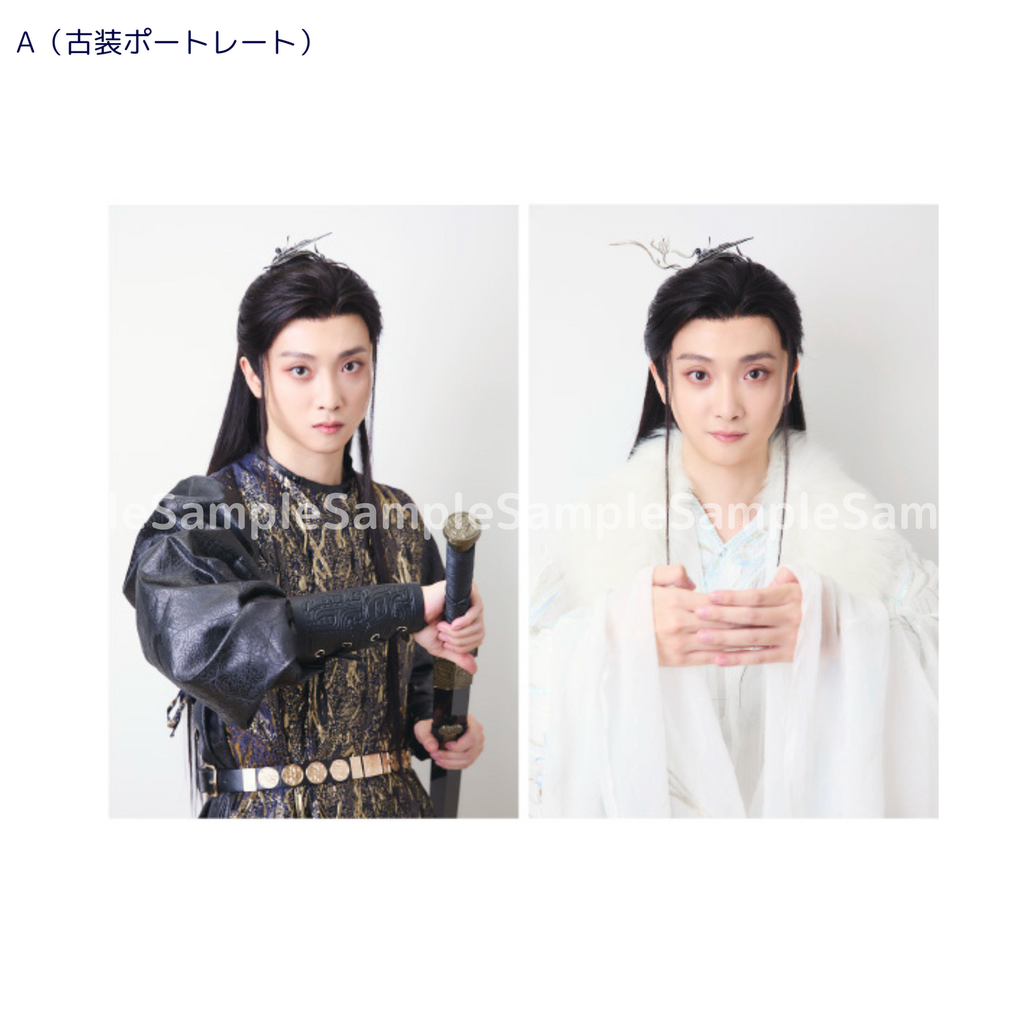 《時を超えた出会い2024・夏》ブロマイド【A】(古装ポートレート・2枚入り)|Photo【A】(Portrait in ancient costume / 2 sheet)