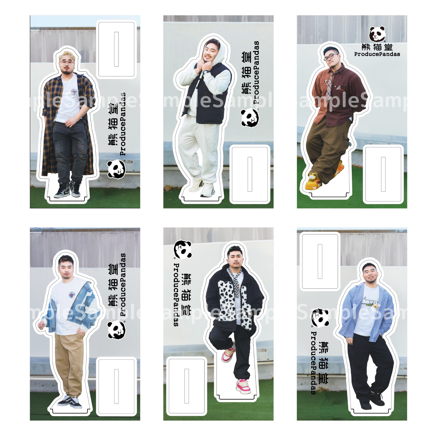 《熊猫堂ProducePandas》"Xmas Live 2024 Memories" ランダムアクリルスタンド【Day2】|Random Acrylic Stand【Day2】