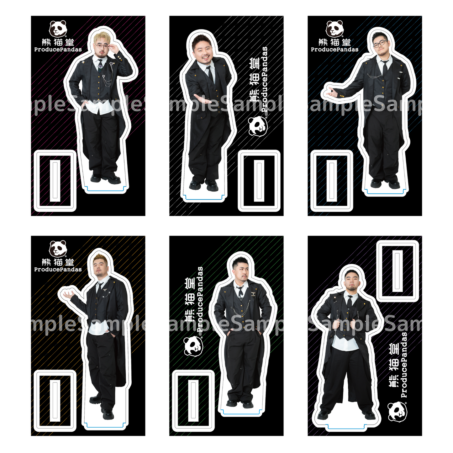 《熊猫堂ProducePandas》"Xmas Live 2024 Memories" ランダムアクリルスタンド【Day3】|Random Acrylic Stand【Day3】
