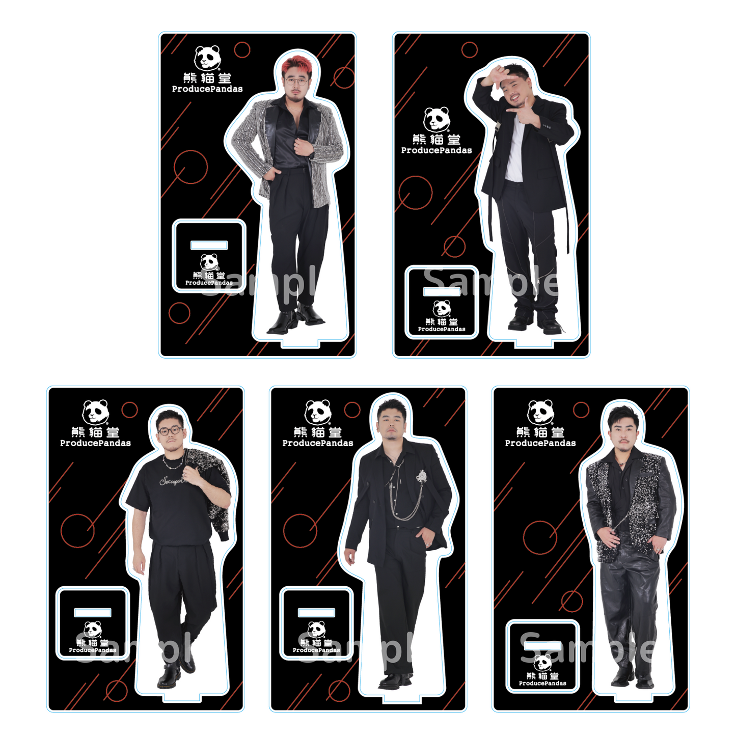 《熊猫堂ProducePandas》ランダムアクリルスタンド【A】/Random Acrylic Stand #A #1stlive