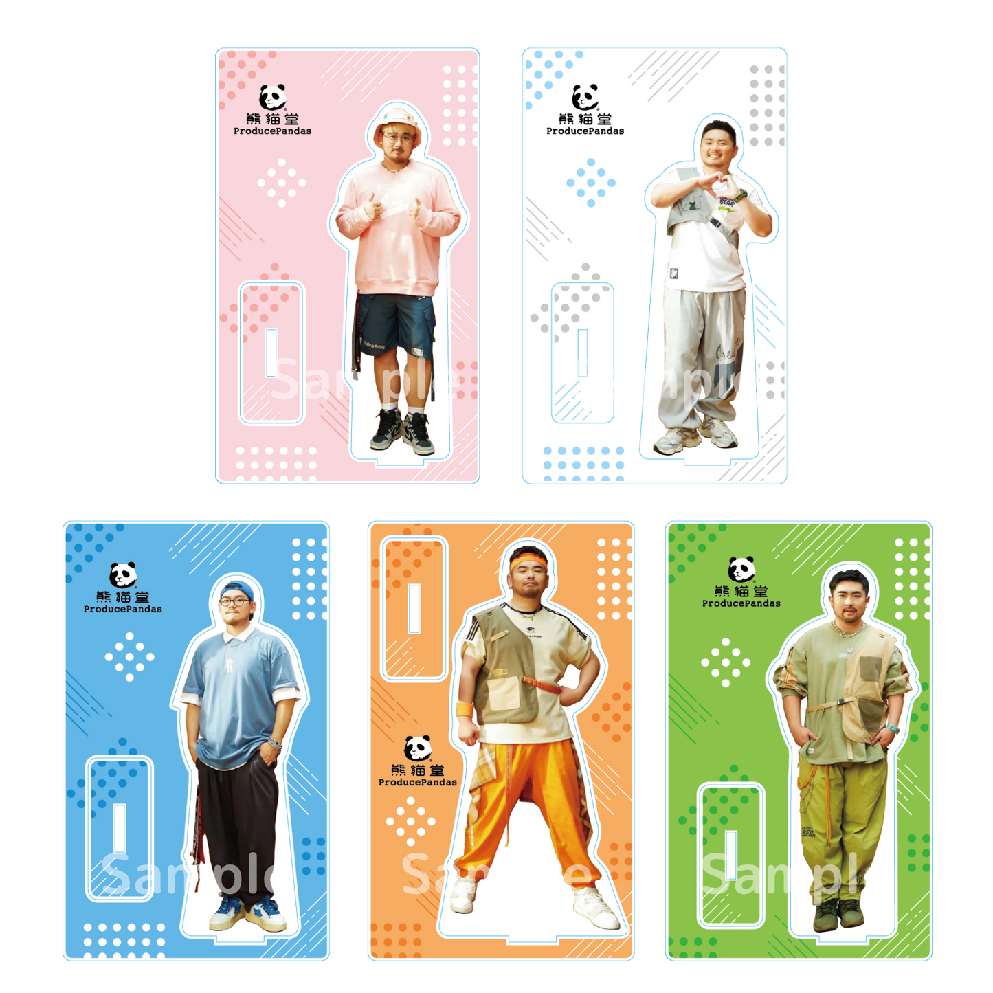 《熊猫堂ProducePandas》ランダムアクリルスタンド【B】/Random Acrylic Stand #B #1stlive