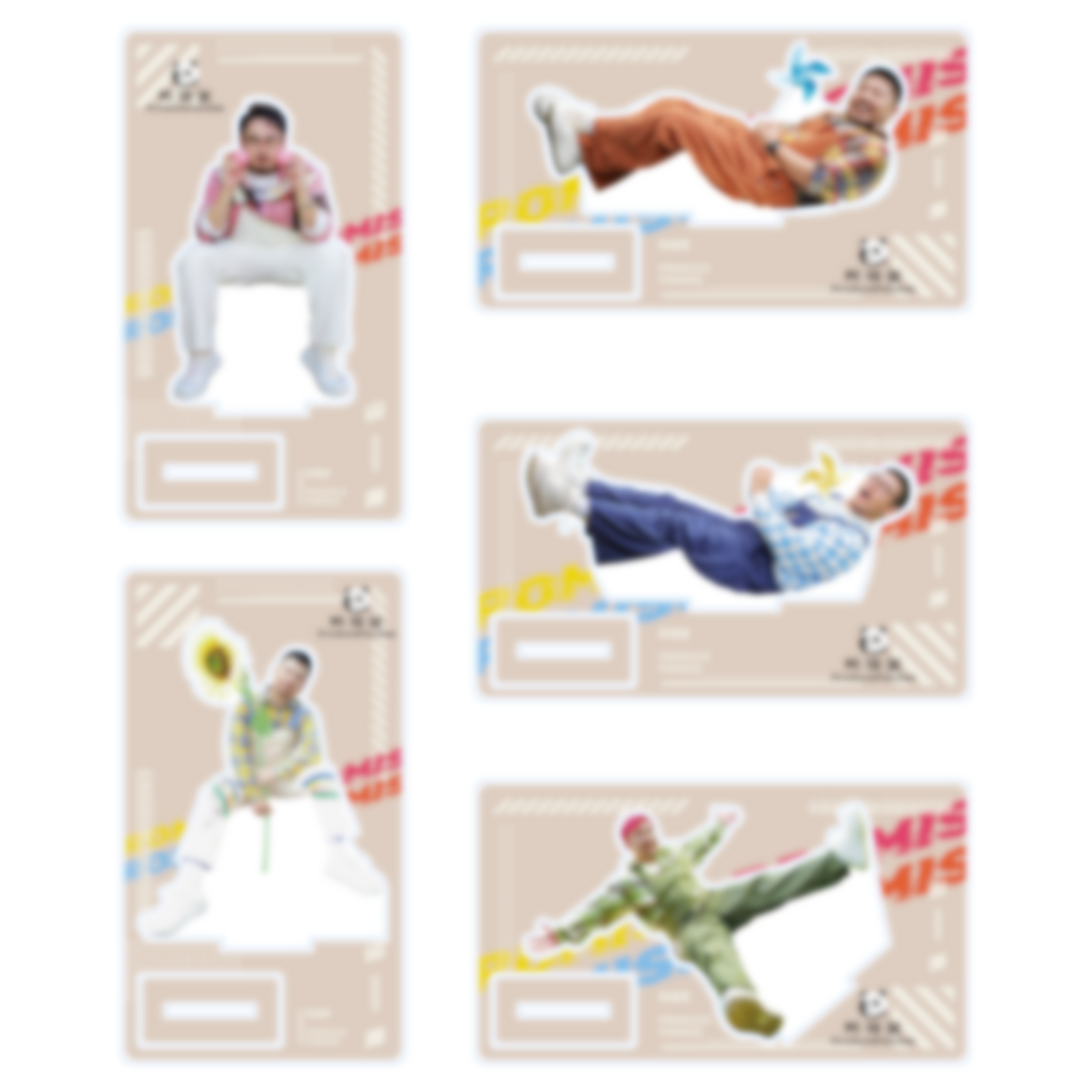 《熊猫堂ProducePandas》"山海-Promise-"ランダムアクリルスタンド/"山海-Promise-" random Acrylic Stand