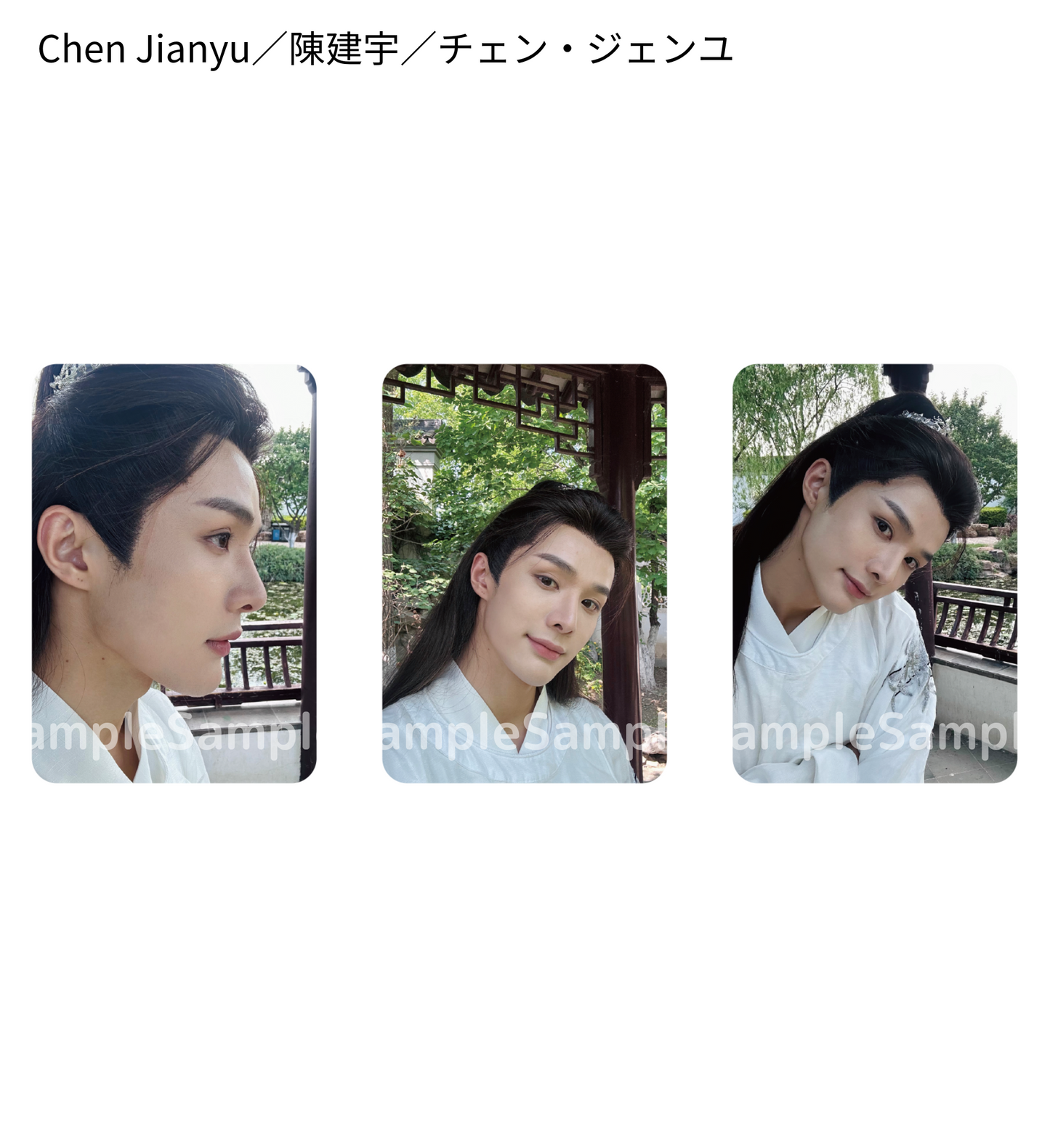 《時を超えた出会い 2024・夏》フォトカードセットB(3枚入り)/PhotoCard Set #B(3 cards)