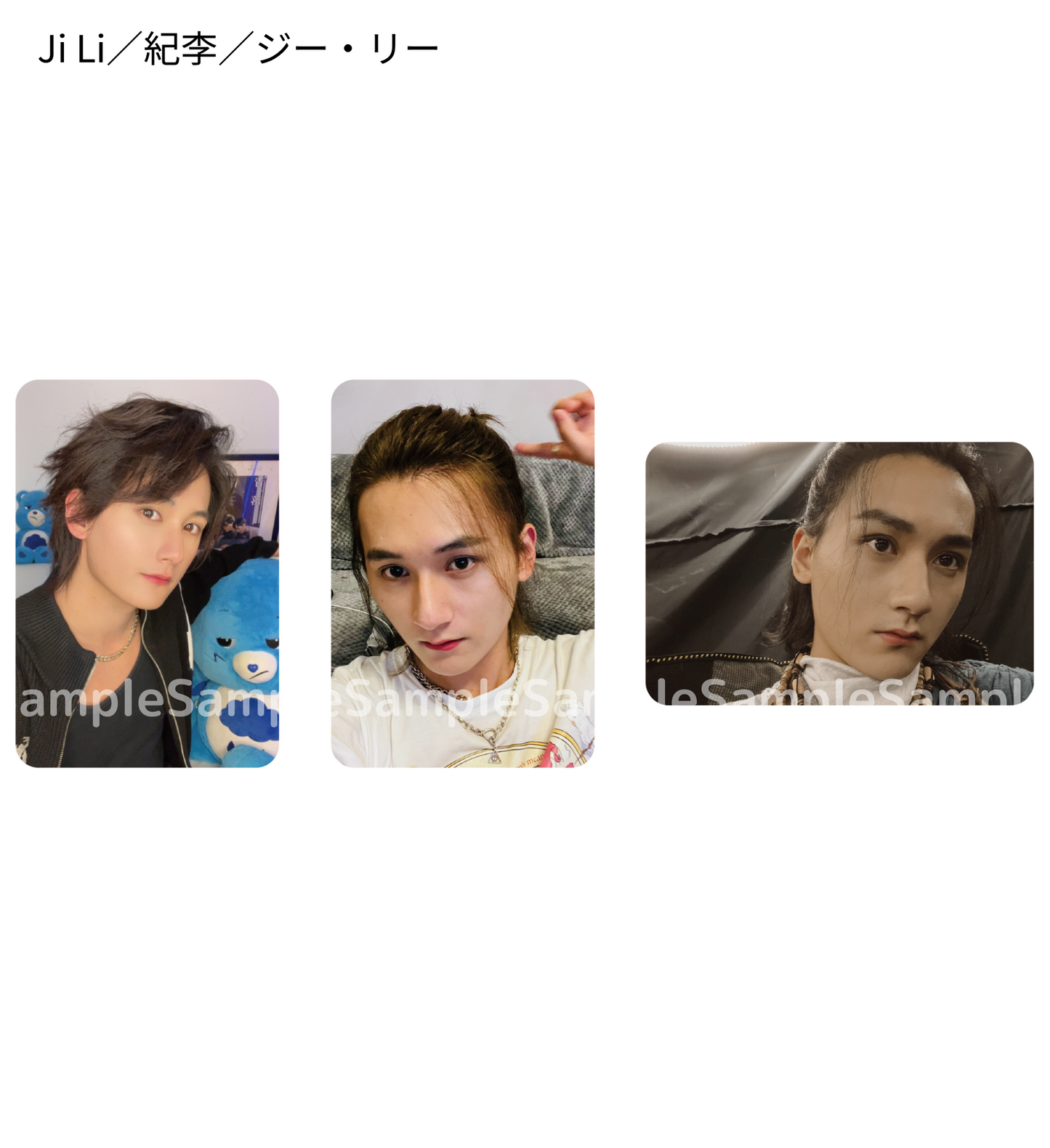 《時を超えた出会い 2024・夏》フォトカードセットC(3枚入り)/PhotoCard Set #C(3 cards)