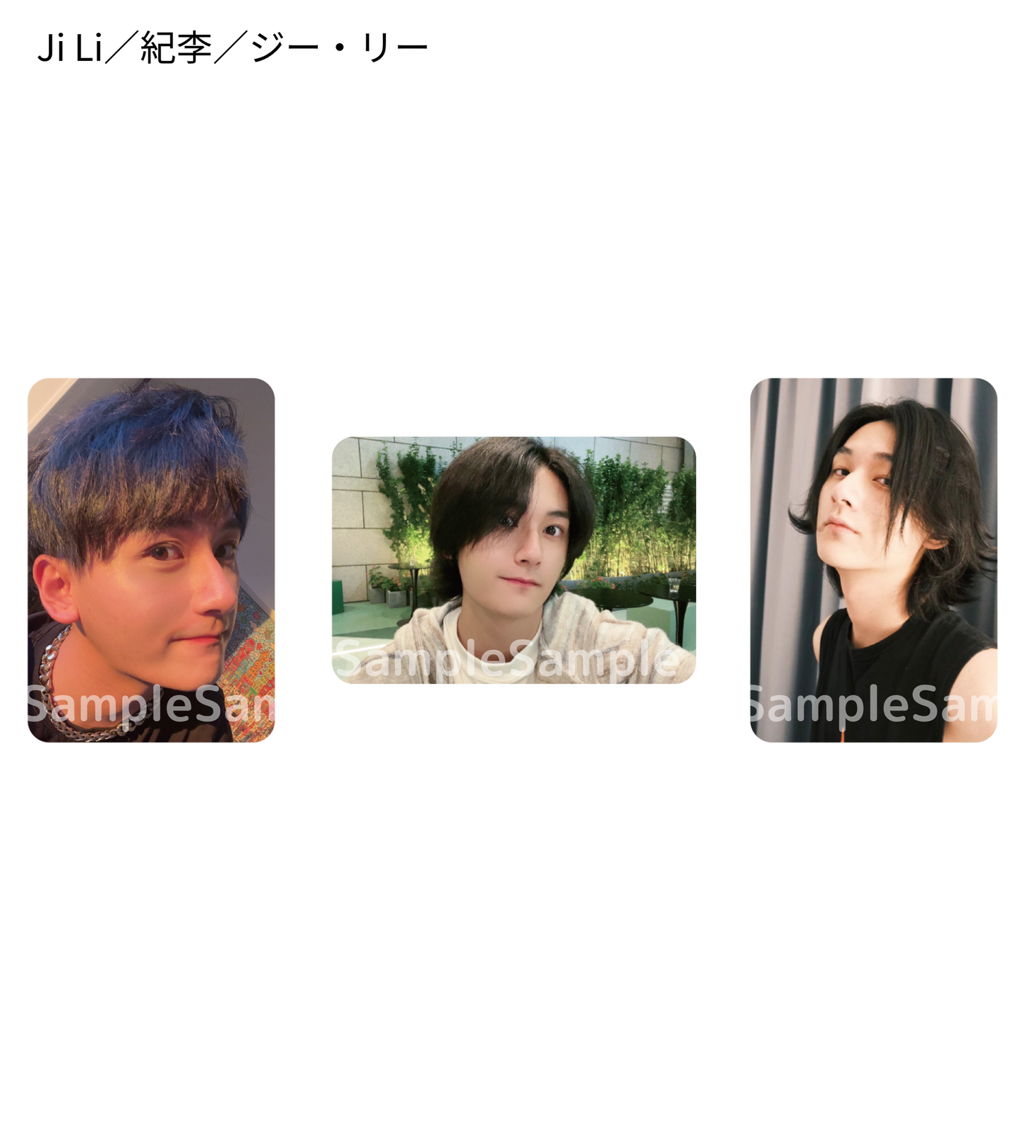 《時を超えた出会い 2024・夏》フォトカードセットB(3枚入り)/PhotoCard Set #B(3 cards)