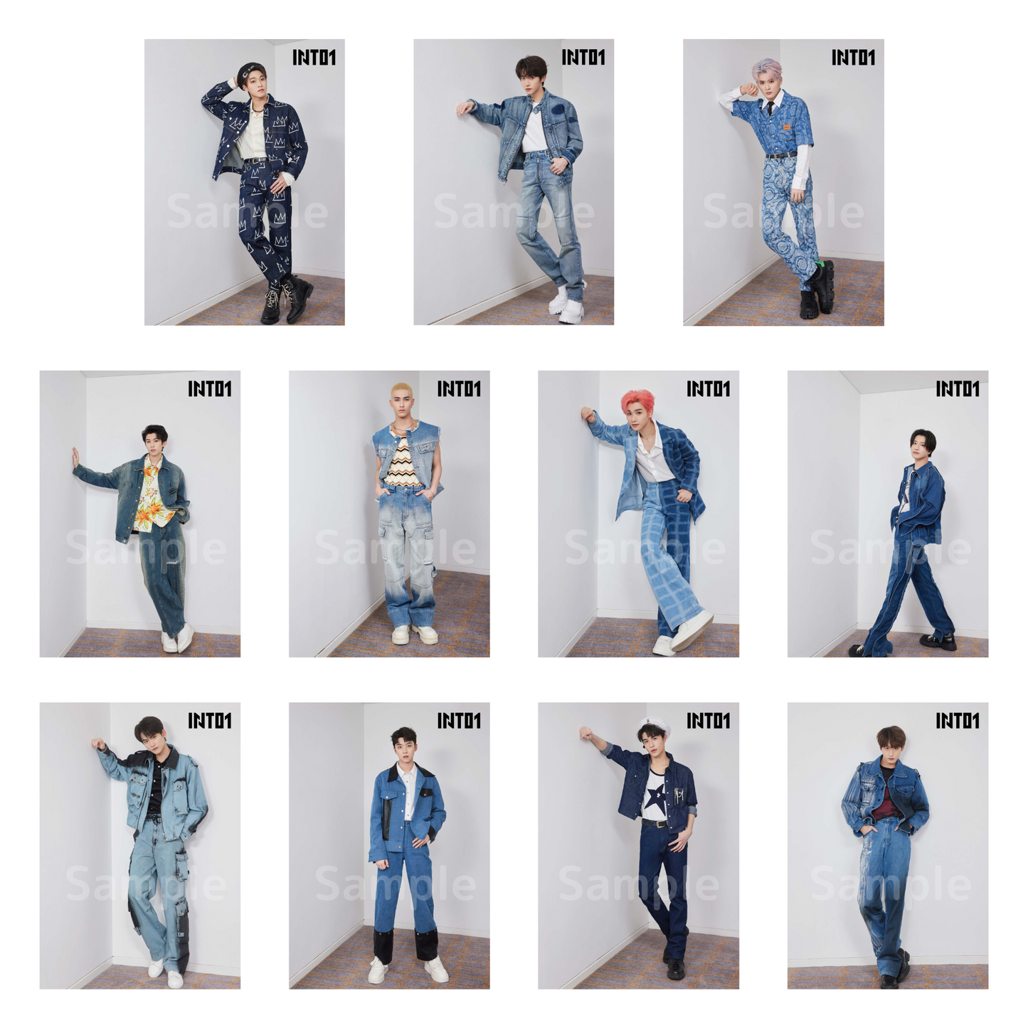 《INTO1》生写真Cコンプリートセット/Complete Set of《INTO1》Photos #C