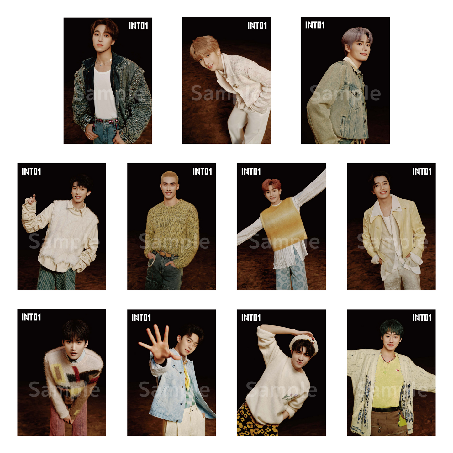 《INTO1》生写真Dコンプリートセット/Complete Set of《INTO1》Photos #D