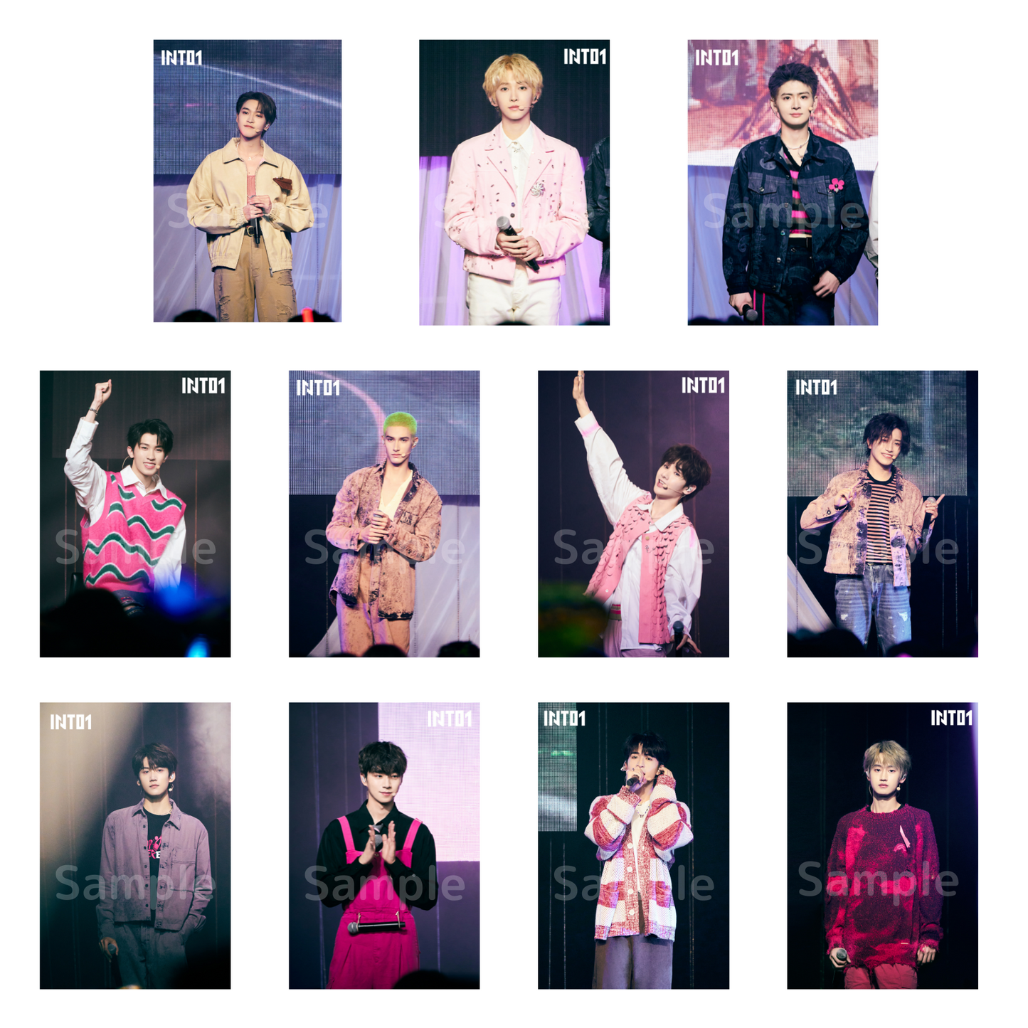 《INTO1》生写真Eコンプリートセット/Complete Set of《INTO1》Photos #E