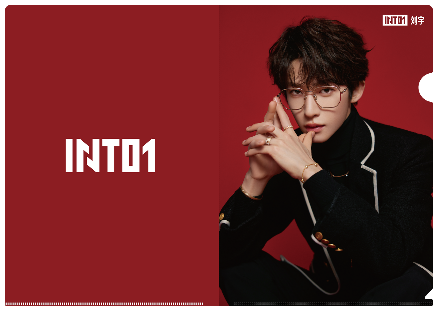 《INTO1劉宇》クリアファイル/Clear file folder《INTO1劉宇》