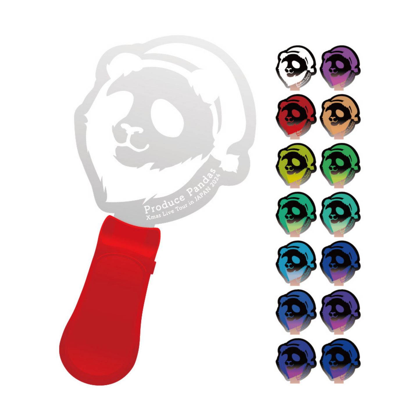 《熊猫堂ProducePandas》"Xmas Live Tour 2024" 公式Xmasペンライト|Official Xmas Penlight