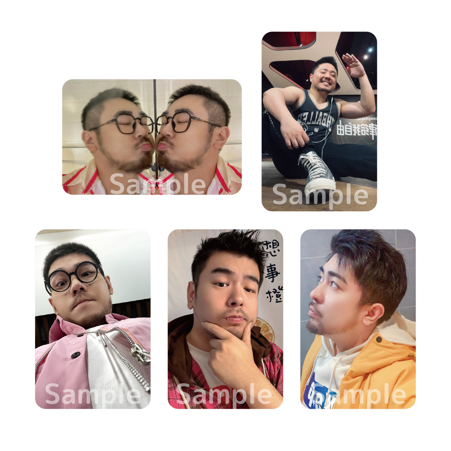 《熊猫堂ProducePandas》ランダムフォトカード【G】3枚セット/Random Photo Card #G Set of 3 #1stlive