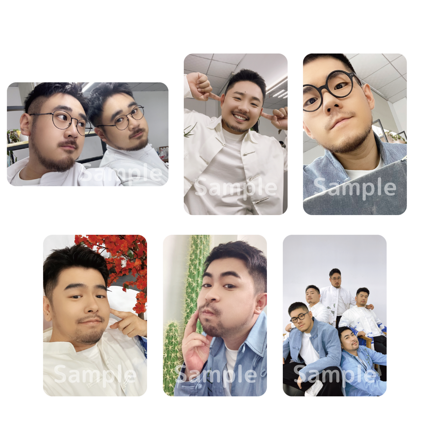 《熊猫堂ProducePandas》ランダムフォトカード【C】3枚セット/Random Photo Card #C Set of 3 #1stlive