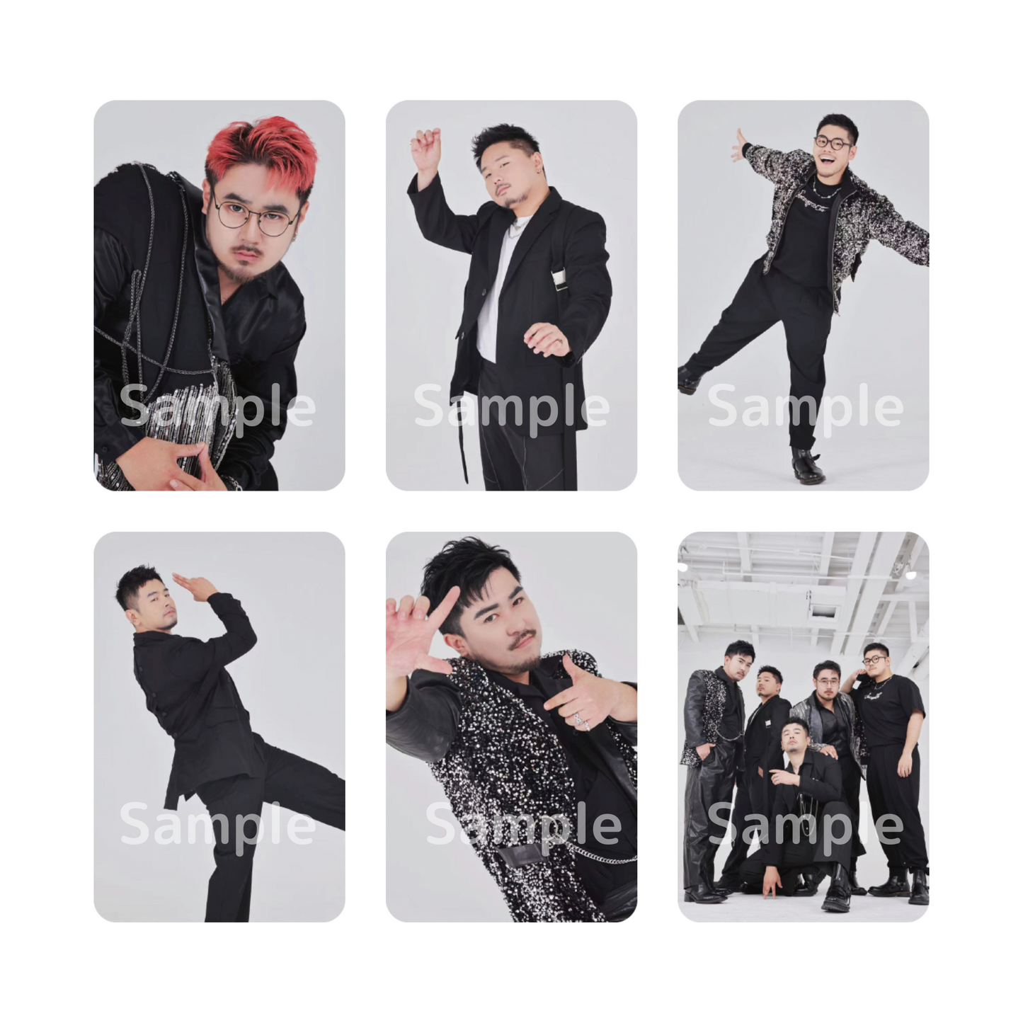 《熊猫堂ProducePandas》ランダムフォトカード【D】3枚セット/Random Photo Card #D Set of 3 #1stlive