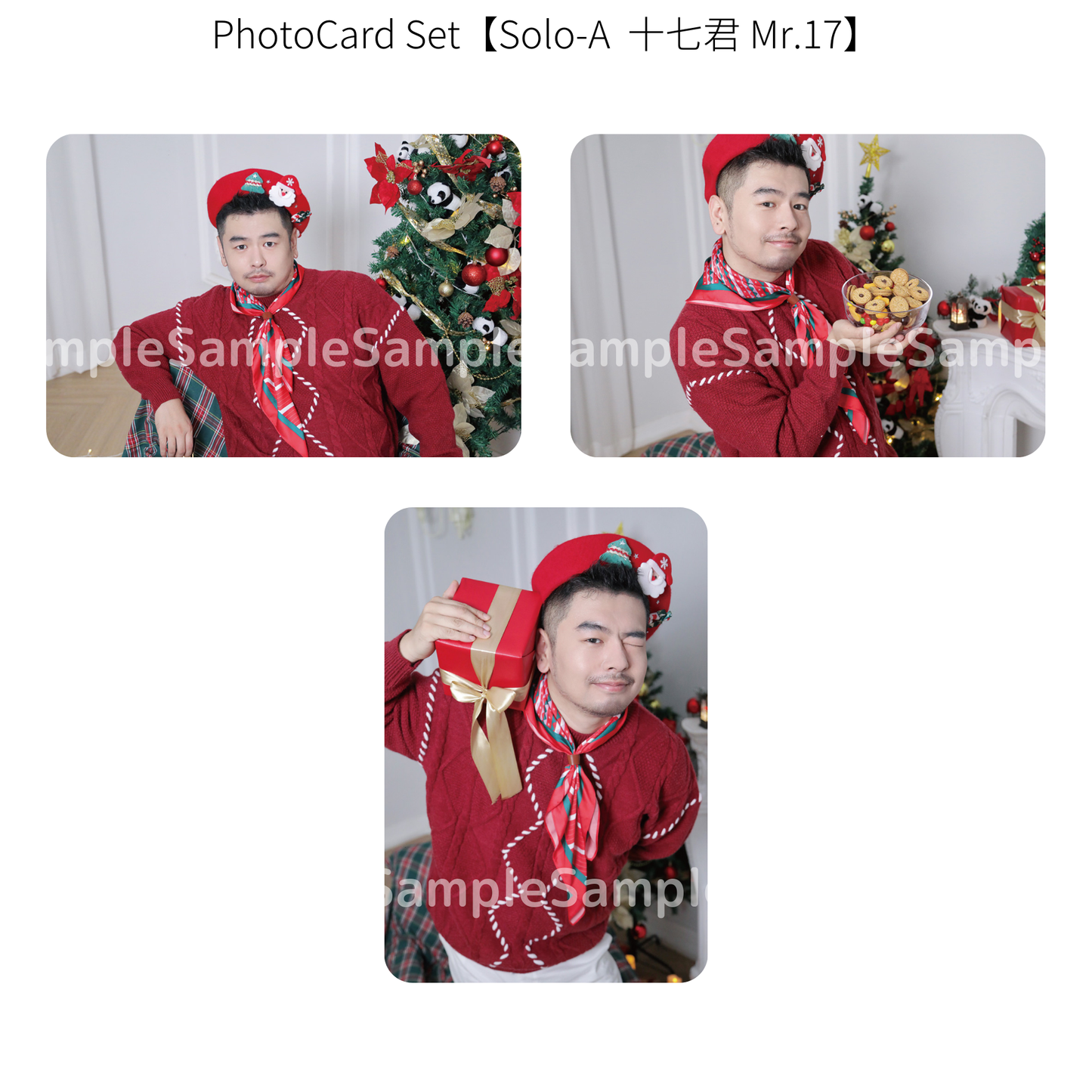 《熊猫堂ProducePandas》"Xmas Live Tour 2024"フォトカード【Solo-A】|Photo card【Solo-A】