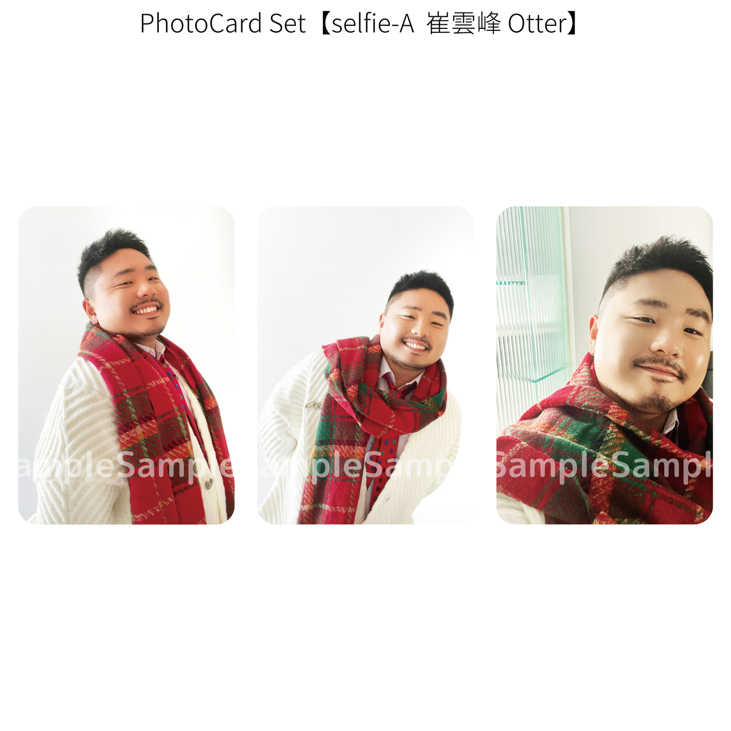 《熊猫堂ProducePandas》"Xmas Live Tour 2024"フォトカード【selfie-A】|Photo card【selfie-A】