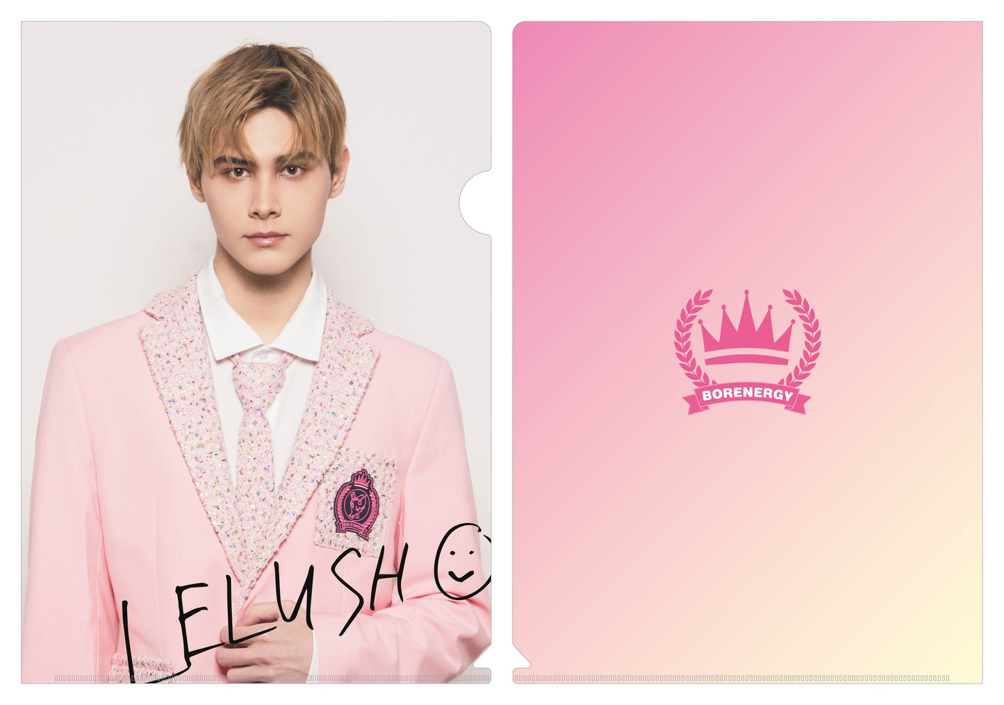 【限定写真付き/Exclusive photo included】《リルーシュ》クリアファイルA/Clear file folder《Lelush》A