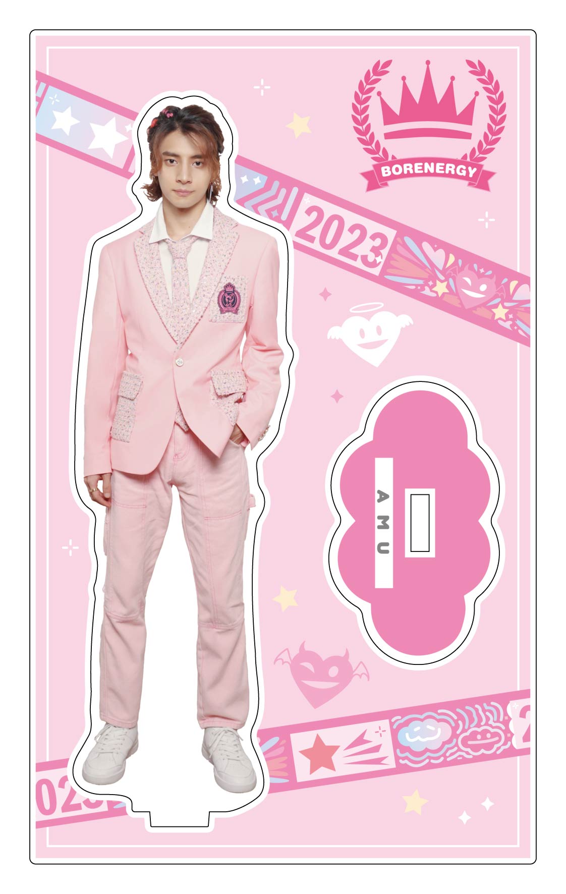 【限定写真付き/Exclusive photo included】《羽生田挙武》アクリルスタンドA/Acrylic stand《AMU》A