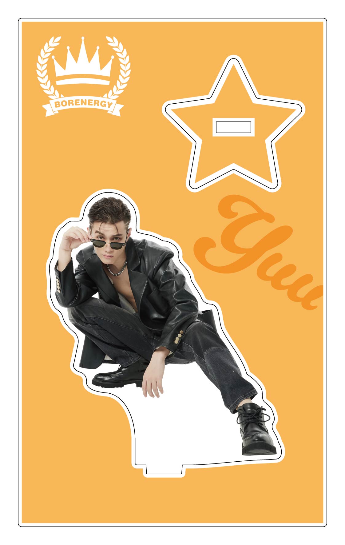 【限定写真付き/Exclusive photo included】《喜内優心》アクリルスタンドB/Acrylic stand《Yuu》B