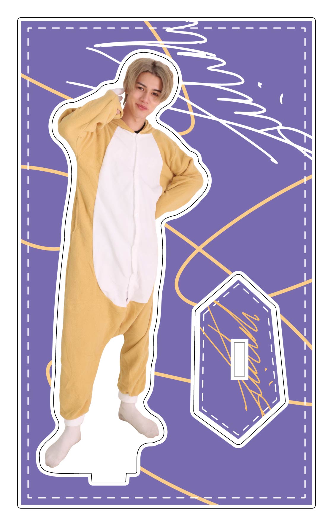 【限定写真付き/Exclusive photo included】《喜内優心》アクリルスタンドC/Acrylic stand《Yuu》C