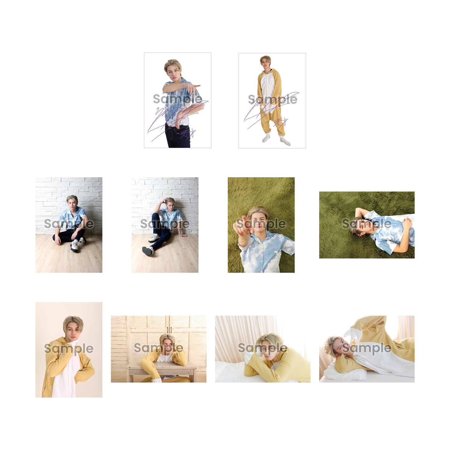 【限定ポストカード付き/Exclusive Postcard included】《喜内優心》生写真コンプリートセット/Complete Set of《Yuu》Photos