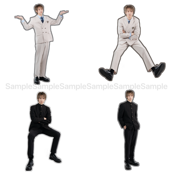 ステッカー5枚セット《YuBin Fan Event in Japan 「Bon Voyage！」》