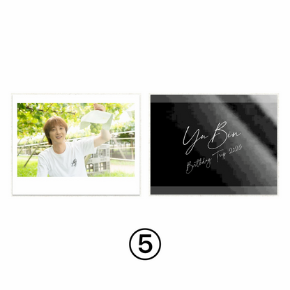 チェキ風ブロマイド《YuBin｜于斌 Birthday Trip 2026》