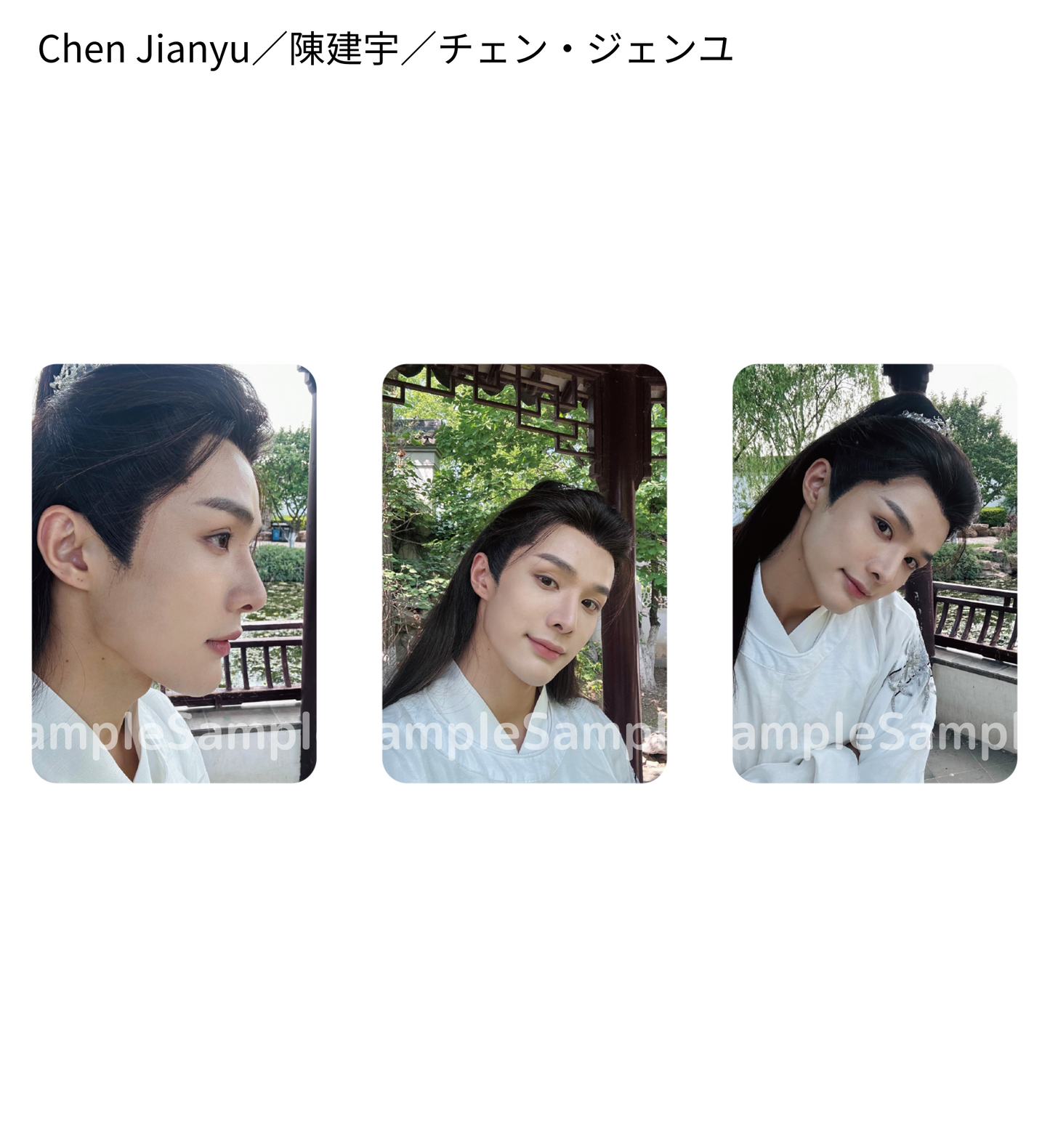 《時を超えた出会い 2024・夏》フォトカードセットB（3枚入り）／PhotoCard Set #B（3 cards）