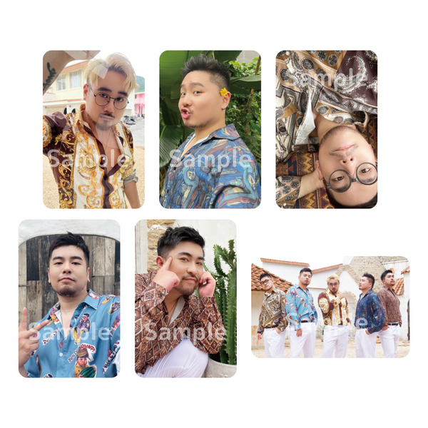 《Pandas Produce》Random Photo Card [B] Set of 3 / Random Photo Card #B Set of 3 #1stlive