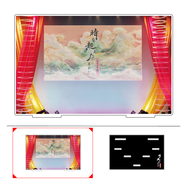 《時を超えた出会い 2025・春 写真展》アクリルジオラマ｜ Acrylic diorama