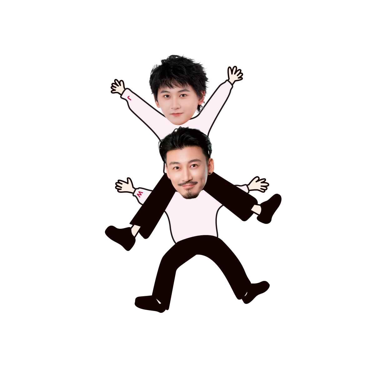 コンビマグネット（肩車）｜Duo Magnet (Shoulder Ride)《WANG YIZHOU＆JI LI FAN MEETING IN TOKYO》