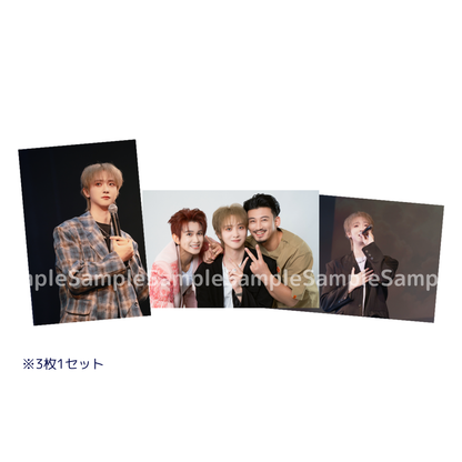ブロマイド3枚セットC《Yubin Fan Event in Japan 「Bon Voyage！」》