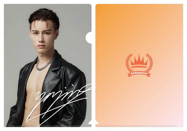 【限定写真付き／Exclusive photo included】《喜内優心》クリアファイル／Clear file folder《Yuu》